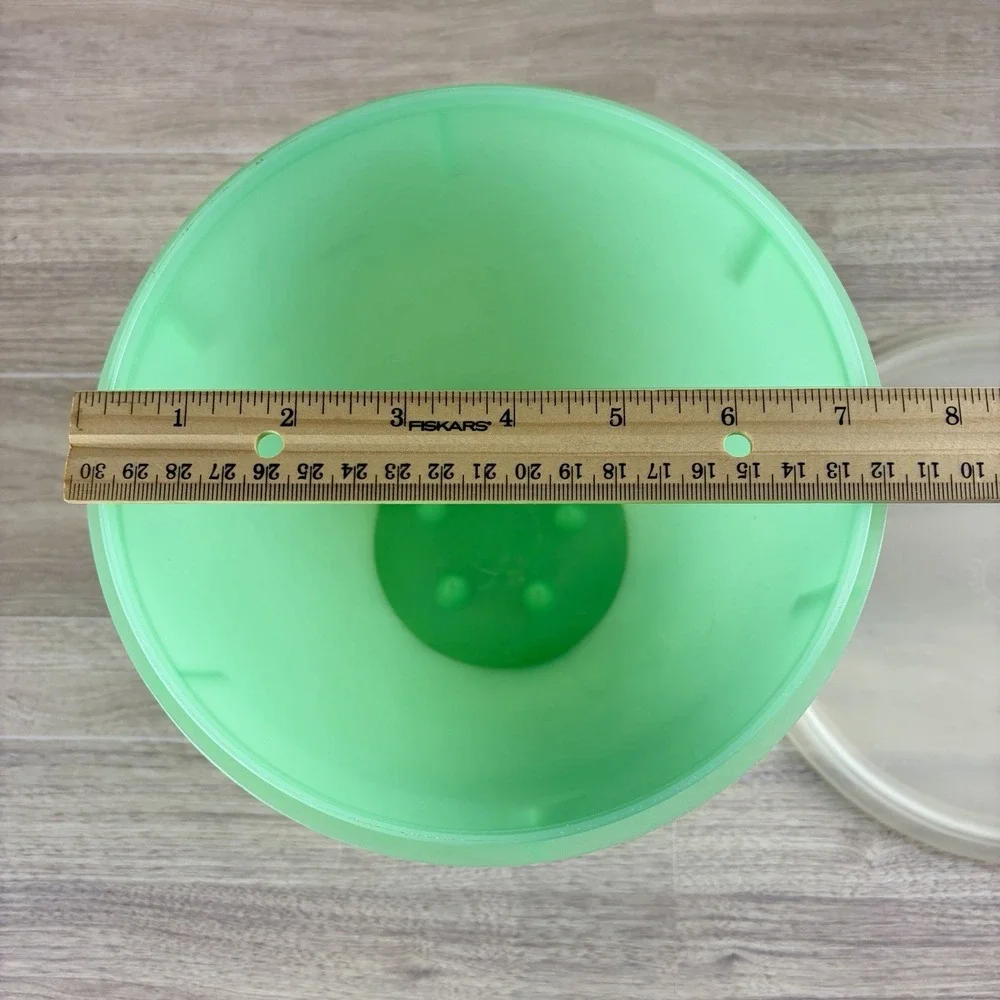 Eagle Storage Bowl Super Seal Lid Green Lettuce Fruit Vegetables Vintage USA